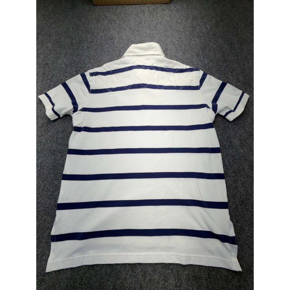 Polo Ralph Lauren Stripe Polo Shirt Cotton L Rugby - Picture 2 of 10